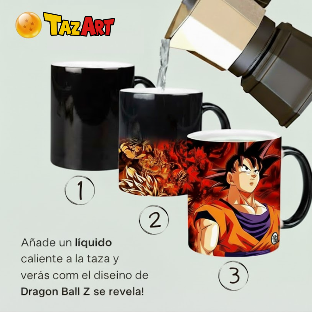 Taza Mágica Dragon Ball Z