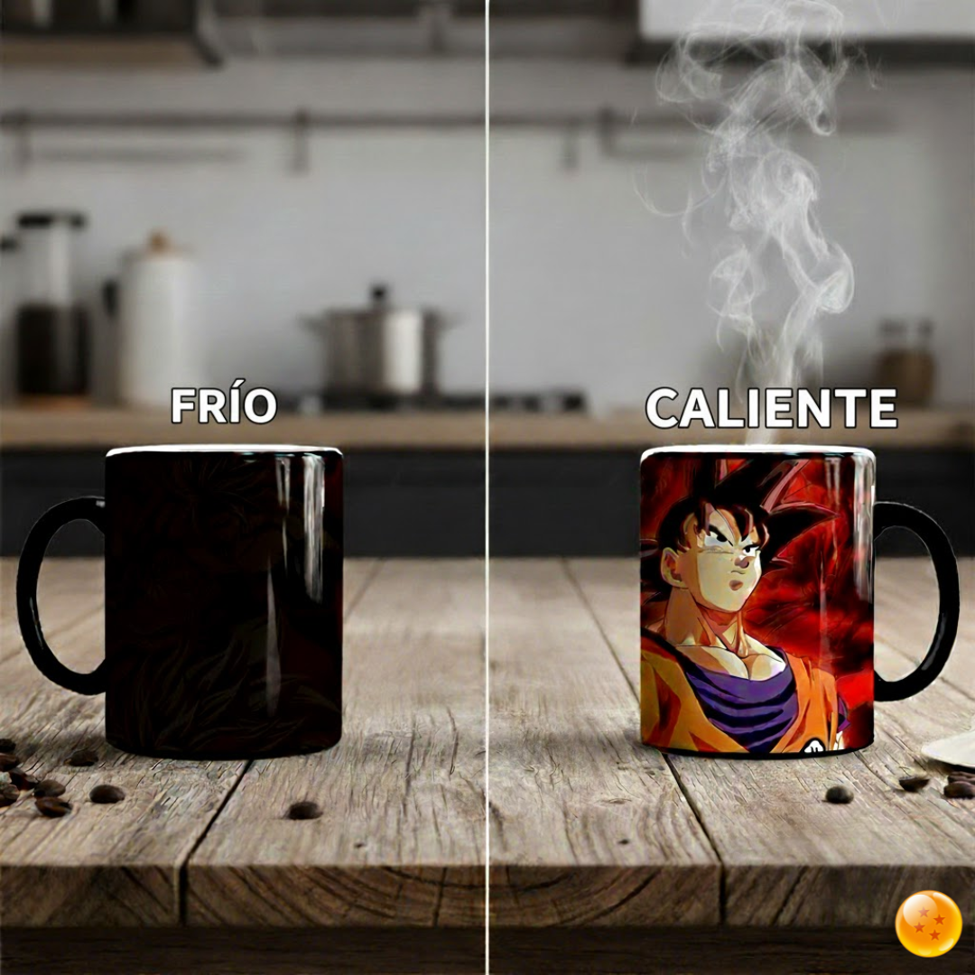 Taza Mágica Dragon Ball Z